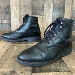 Thursday Boot Co Black Lace Up Ankle Boots Mens 8